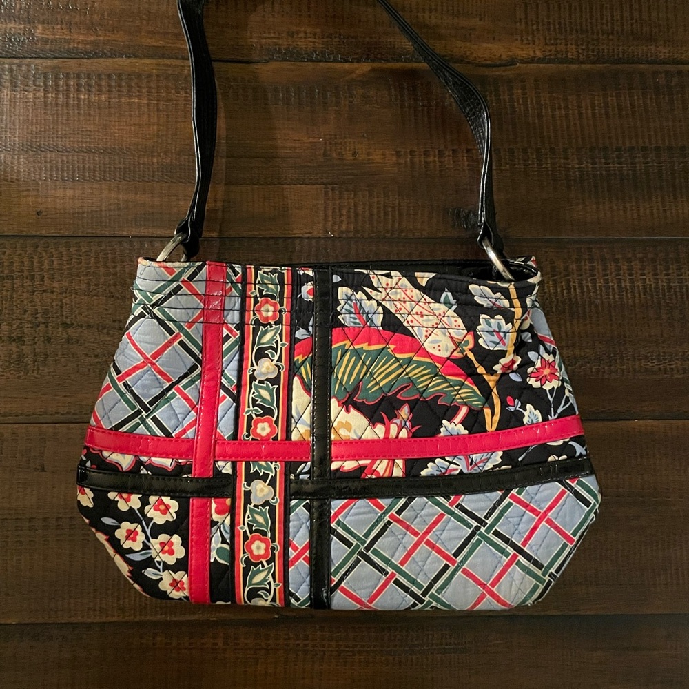 Vera Bradley Colorful Patchwork Shoulder Bag